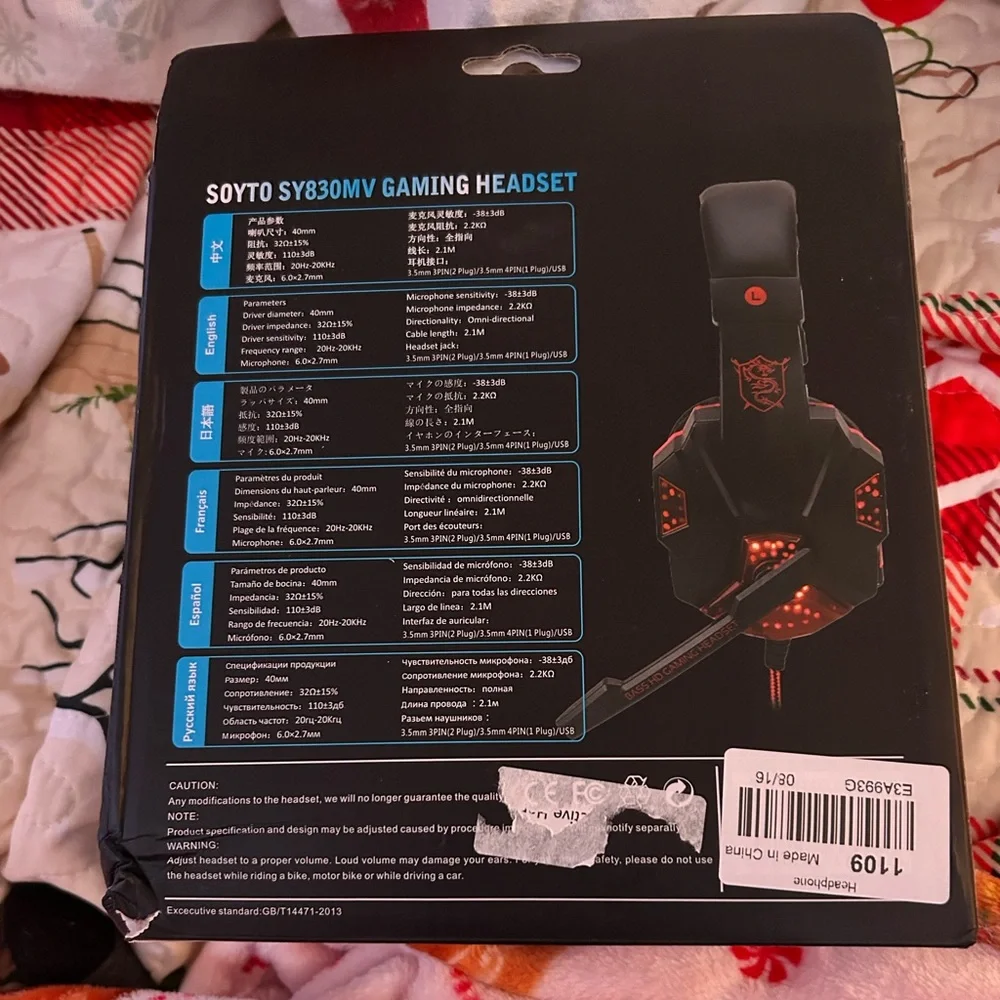 gaming headset